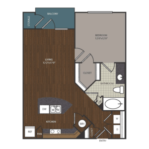 The Richmond at Uptown Apartments; one two bedroom pet friendly apartment homes for rent near Houston TX Galleria and Memorial Park